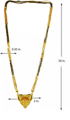 Elegant Gold Plated Mangalsutra