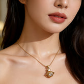 Luxury Stainless Steel Gold Plated Chain for Women | Korean Jewellery - Imitation 1111411