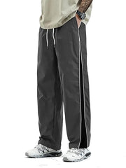 Light Fit Straight Fit Track Pant for Men | Lower for Men | Gym Trackpants (Dark Grey)