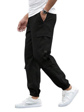 Lymio Track Pant for Men || Pocket with Track Pant || Elastic Jogger Pant (Packs Also Available) (TP-06-08) (Black)