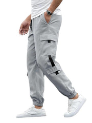 Lymio Track Pant for Men || Pocket with Track Pant || Elastic Jogger Pant (Packs Also Available) (TP-06-08) (Grey)