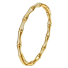 MEENAZ Anti Tarnish Stainless Steel Bracelet for Women | Stylish Gold Bangle | One Size Fashion Wrist Band | Elegant Jewellery Gift for Girls & Ladies