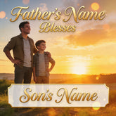 V108 - 👨👦 Emotional Father to Son Blessing Song With Custom Names