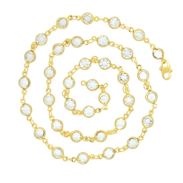 AanyaCentric Gold Plated Chain Premium Finish Anti-Tarnish Trendy Classic Necklace