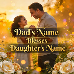 V109 - 🎵 Personalized Dad Blessing Song for Daughter | Heartfelt Audio Gift
