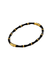 Bamboo Style Stainless Steel Bracelet for Girls & Women | Premium Minimalist Bangle | Bracelet Fashion Accessory | Anti-Tarnish, Waterproof Jewellery