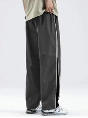 Light Fit Straight Fit Track Pant for Men | Lower for Men | Gym Trackpants (Dark Grey)