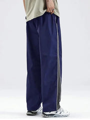 Light Fit Straight Fit Track Pant for Men | Lower for Men | Gym Trackpants (Navy Blue)