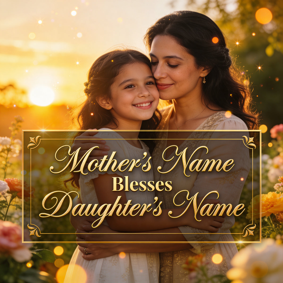 V102 - 👩‍👧 Emotional Mother to Daughter Blessing Song With Custom Names